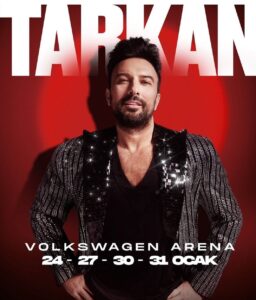 Tarkan concerts Istanbul 2026