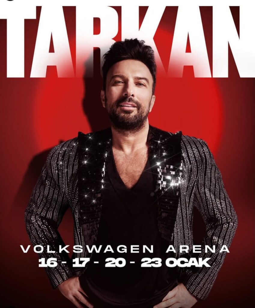 Tarkan conciertos 2026