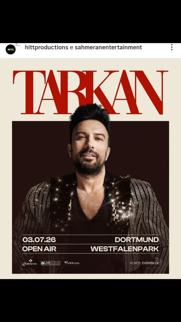 Tarkan Concert Dortmund 2026