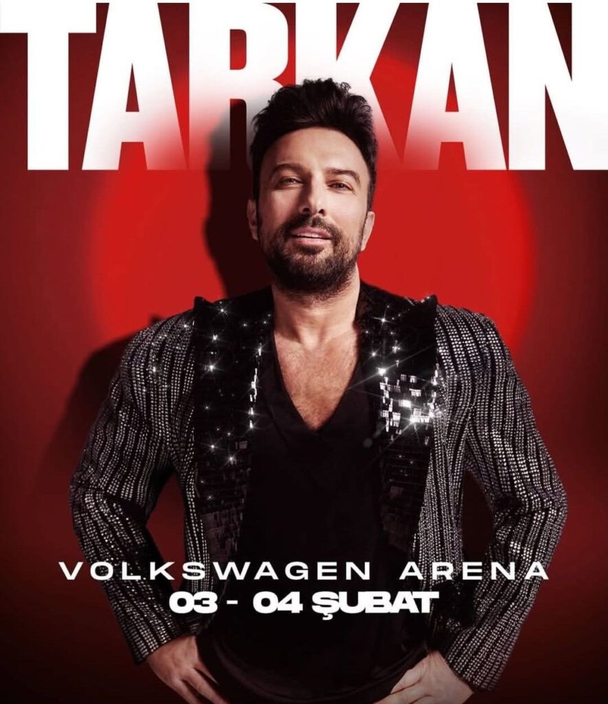 Volkswagen Arena Concert Tarkan's Istanbul 3-4 Frebuary 2026
