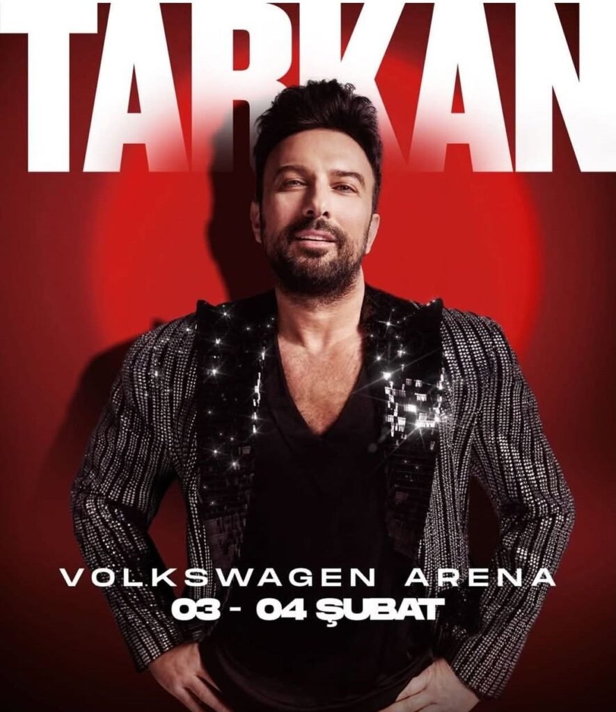 Volkswagen Arena Tarkan's Concert Istanbul 3- 4 Frebuary 2026
