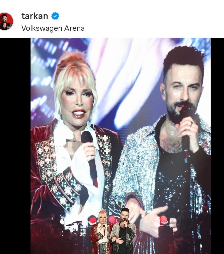 Tarkan and Ajda Pekkan Volkswagen Arena Istanbul 2026-01-31