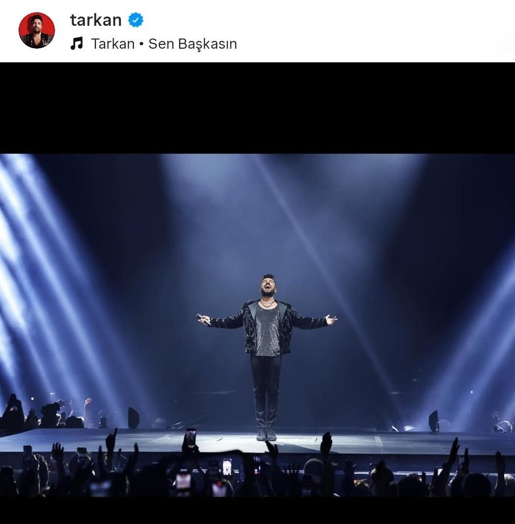 Tarkan's concert Volkswagen Arena Istanbul 2026-02-04