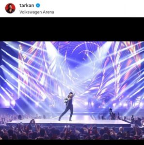 Tarkan's concert Volkswagen Arena Istanbul 2026-02-04