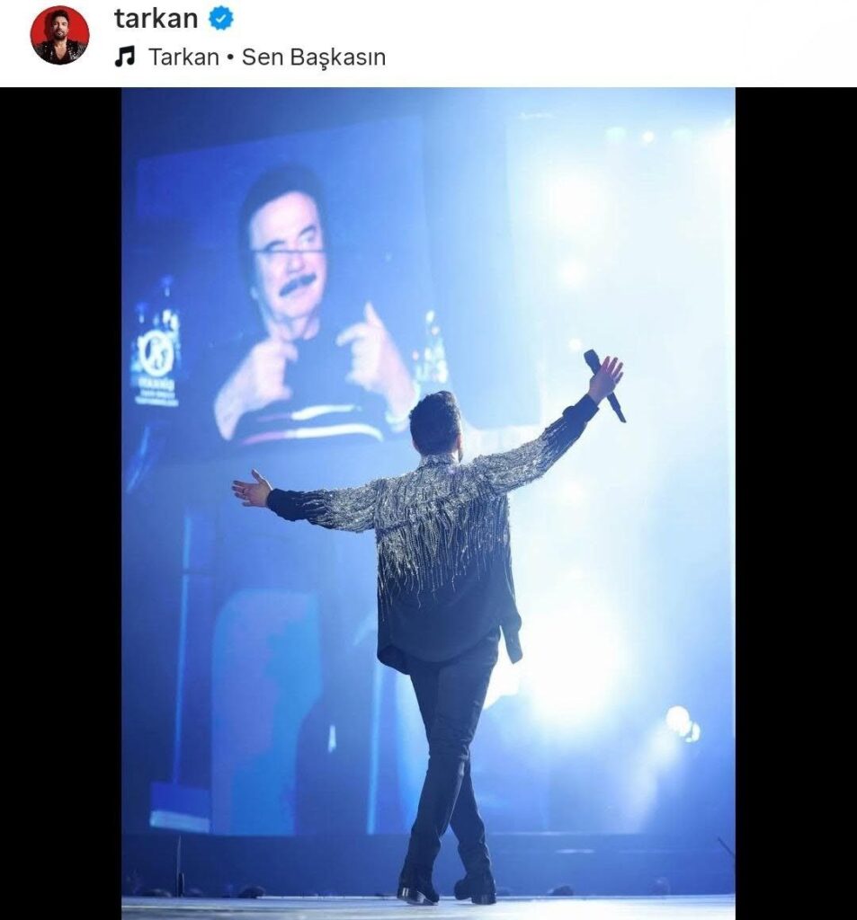 Tarkan's concert Volkswagen Arena Istanbul 2026-02-04