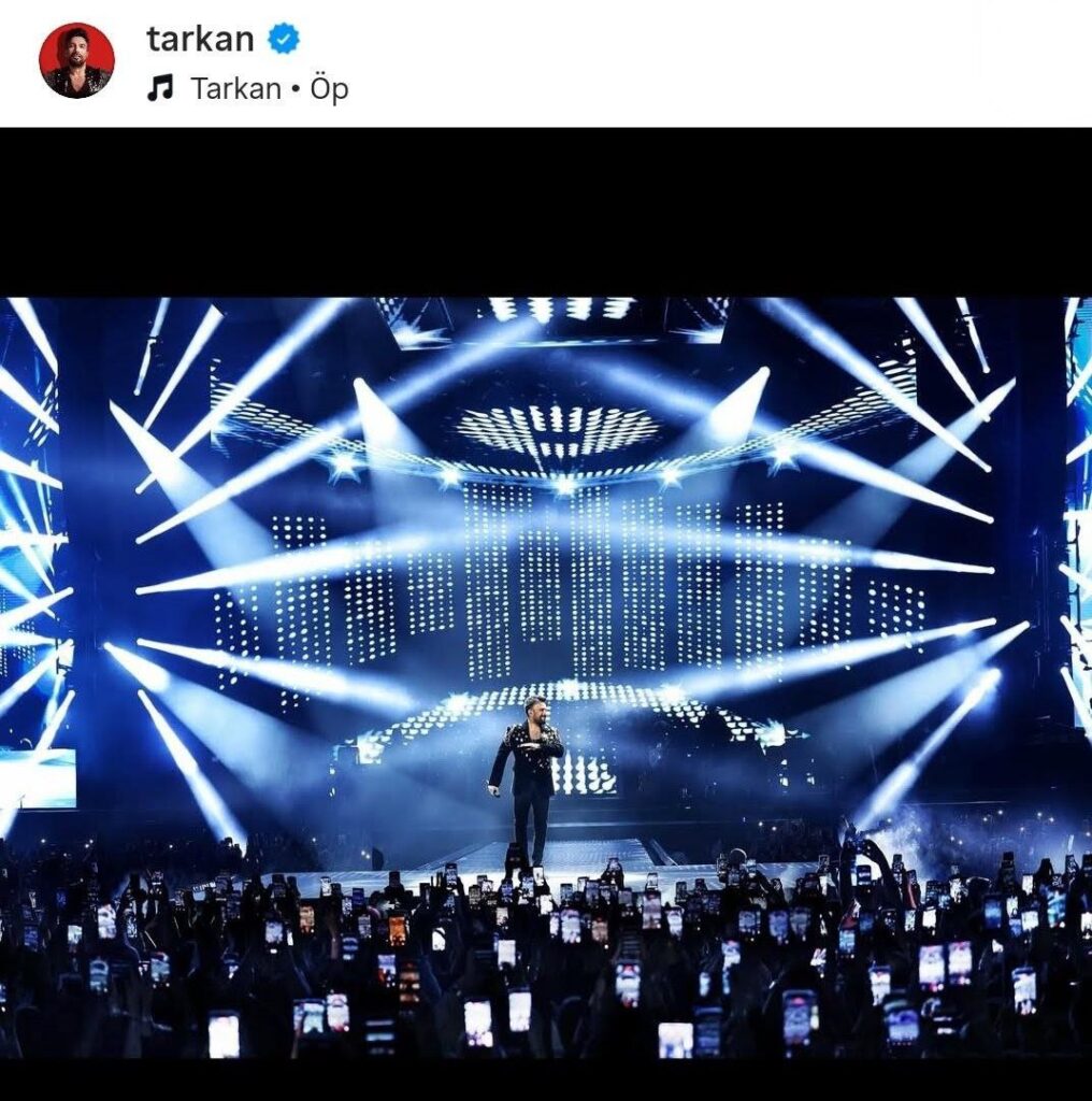 Tarkan stage