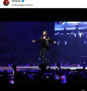 Tarkan's concert Volkswagen Arena Istanbul 2026-02-04
