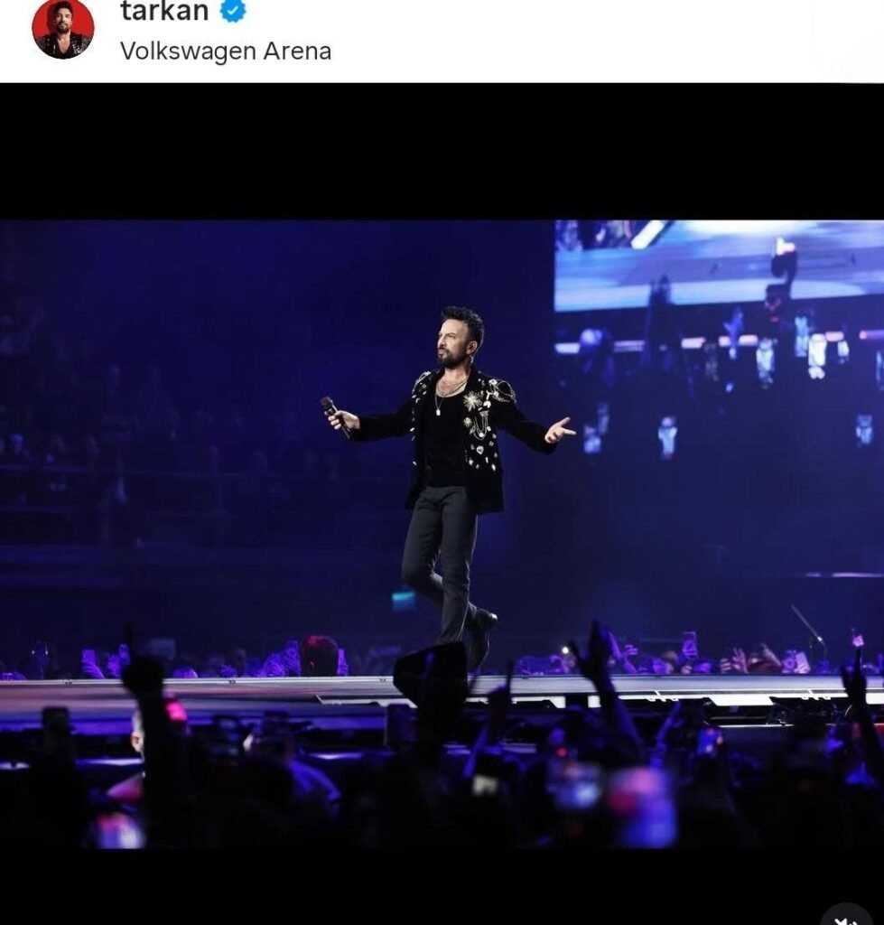 Tarkan's concert Volkswagen Arena Istanbul 2026-02-04