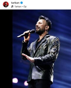 Tarkan's concert Volkswagen Arena Istanbul 2026-02-04