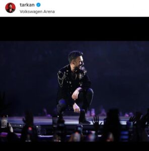 Tarkan's concert Volkswagen Arena Istanbul 2026-02-04