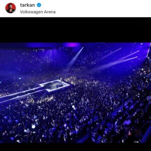 Tarkan's concert Volkswagen Arena Istanbul 2026-02-04