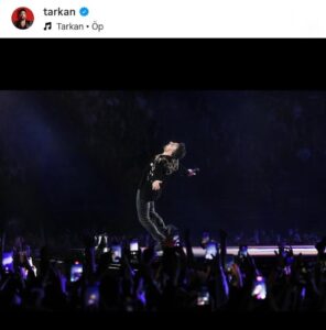 Tarkan's concert Volkswagen Arena Istanbul 2026-02-04