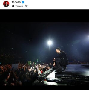 Tarkan's concert Volkswagen Arena Istanbul 2026-02-04