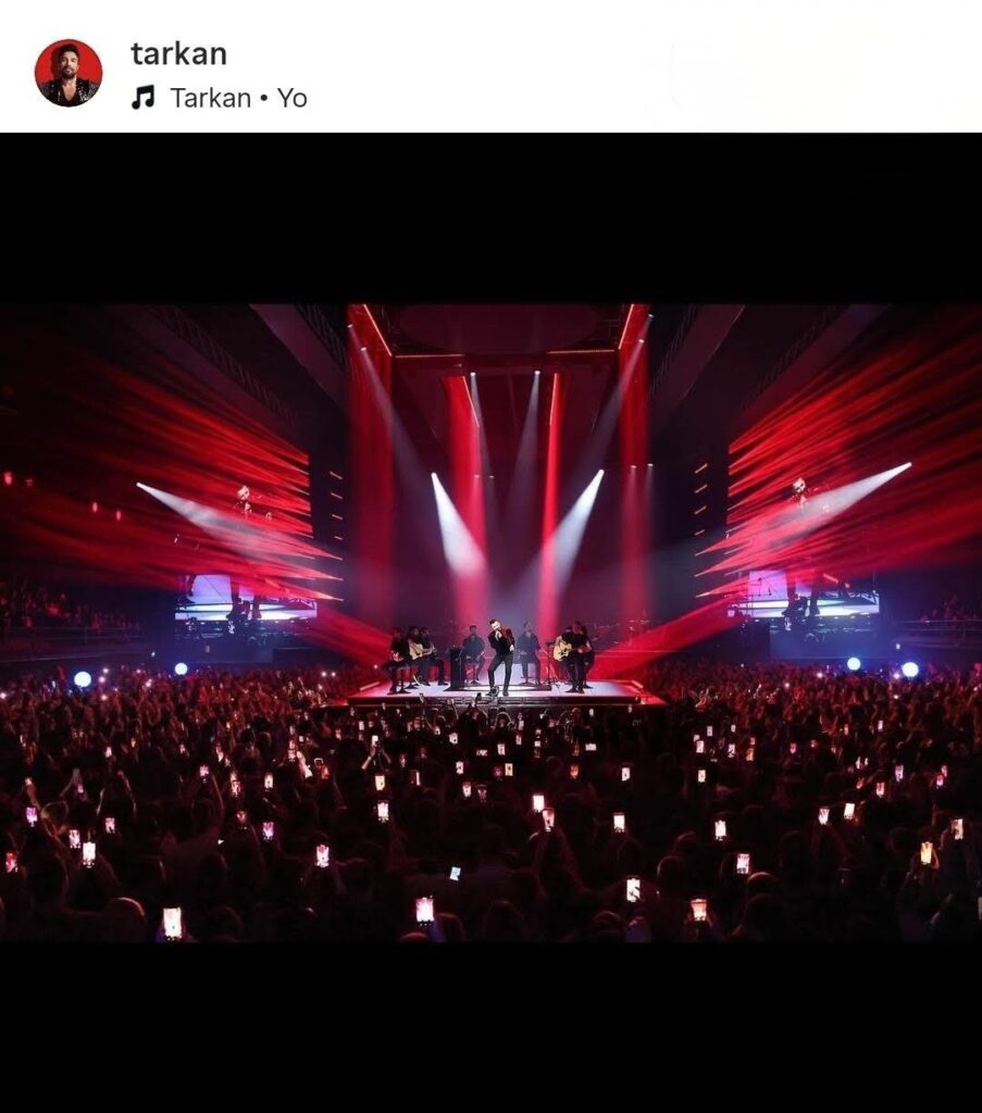 Tarkan's concert 2026-01-31 Volkswagen Arena Istanbul