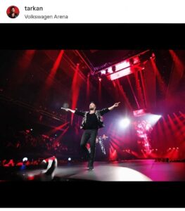 Tarkan's concert 2026-01-31 Volkswagen Arena Istanbul 