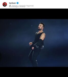 Tarkan's concert 2026-01-31 Volkswagen Arena Istanbul 