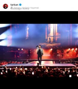 Tarkan's concert 2026-01-31 Volkswagen Arena Istanbul 
