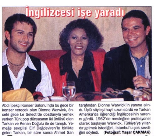 Tarkan and Dionne Warwick