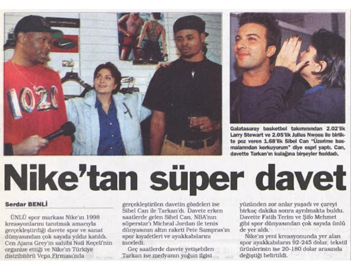 Tarkan and Nike