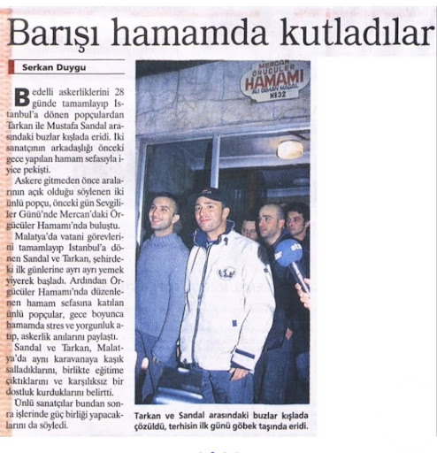 Tarkan and Mustafa Sandal