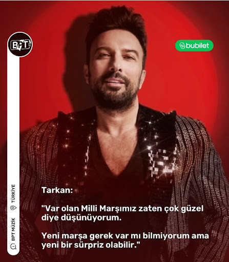 Tarkan surprise