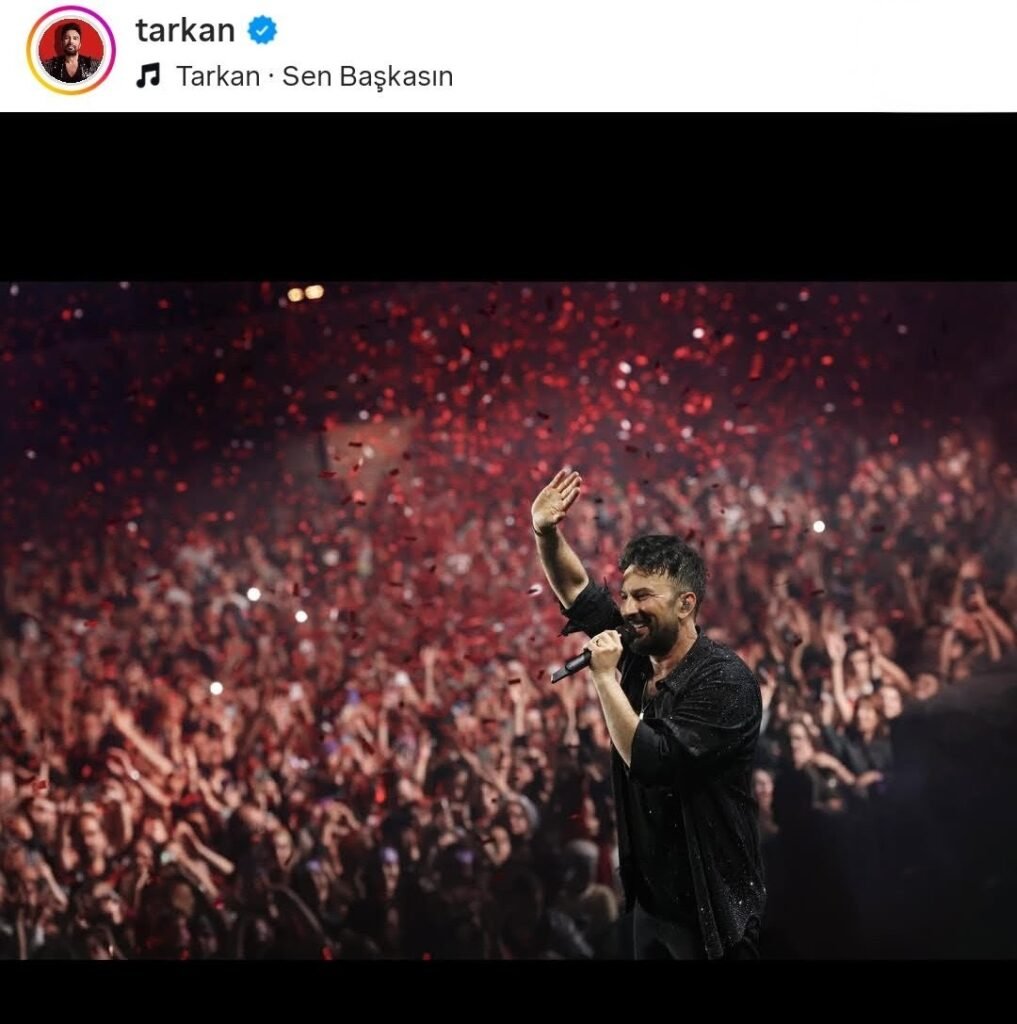 Tarkan concert à Ankara 2026
