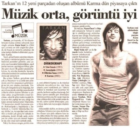 Tarkan the era of Karma