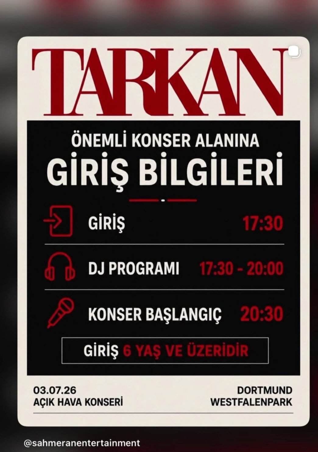 Tarkan Dortmund 2026
