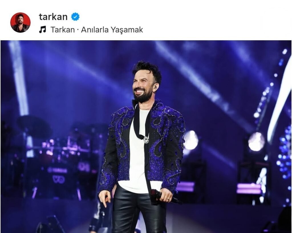 concert at Istanbul Park, organized by Garanti BBVA