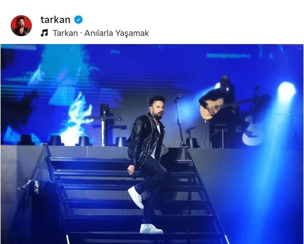 concert at Istanbul Park, organized by Garanti BBVA