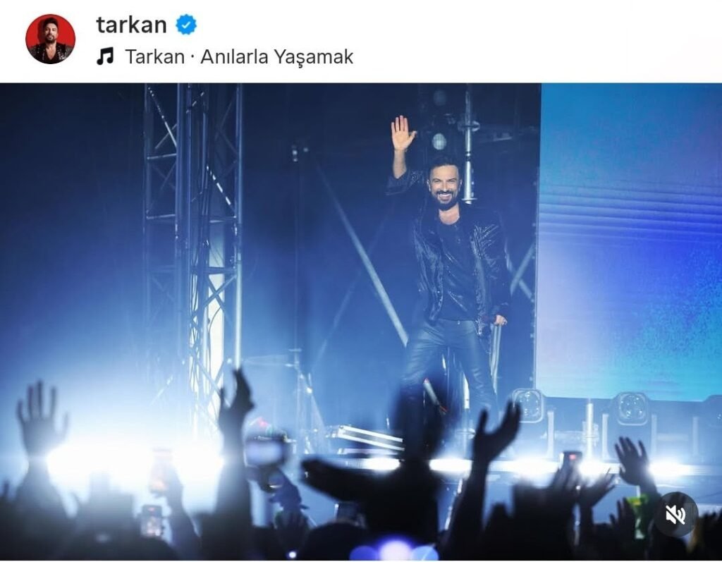 concert at Istanbul Park, organized by Garanti BBVA