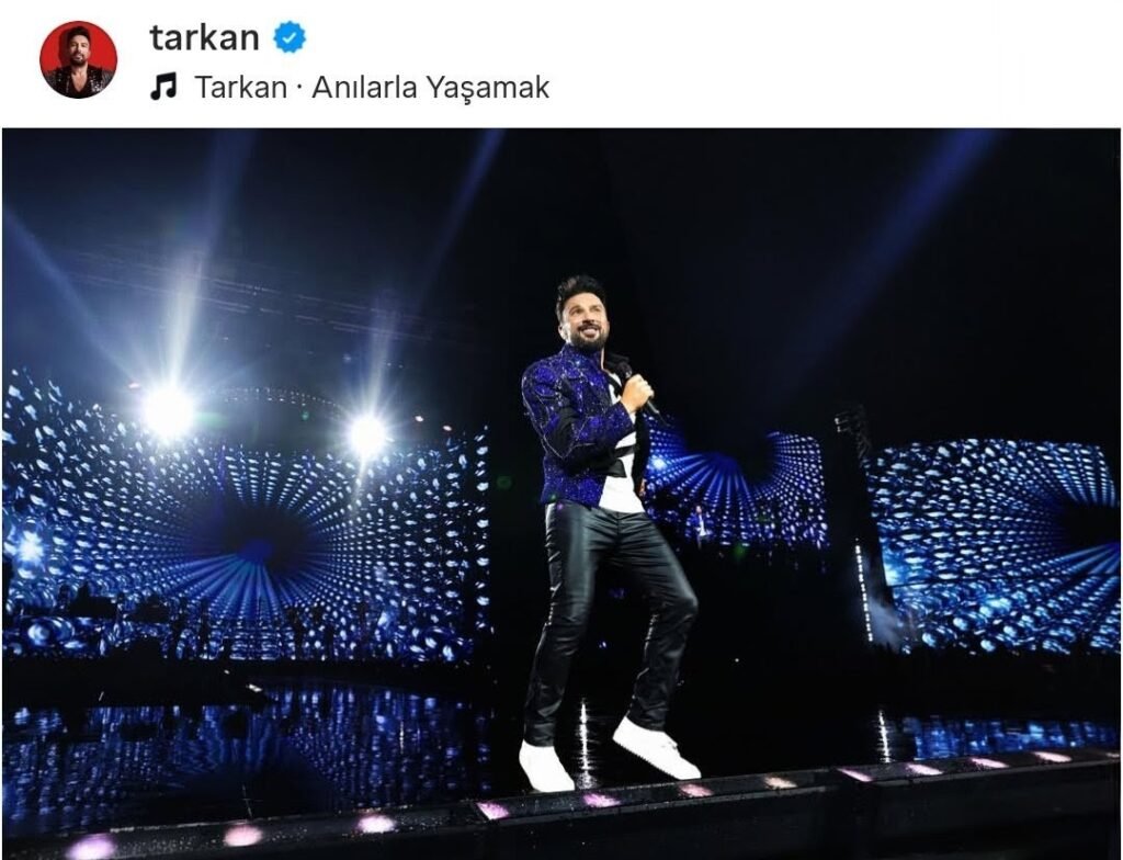 On June 13, 2026, megastar Tarkan performed at a massive private concert at Istanbul Park, organized by Garanti BBVA to celebrate their 80th anniversary. 
