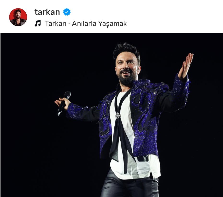 concert at Istanbul Park, organized by Garanti BBVA