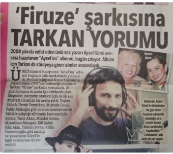 Tarkan Firuze